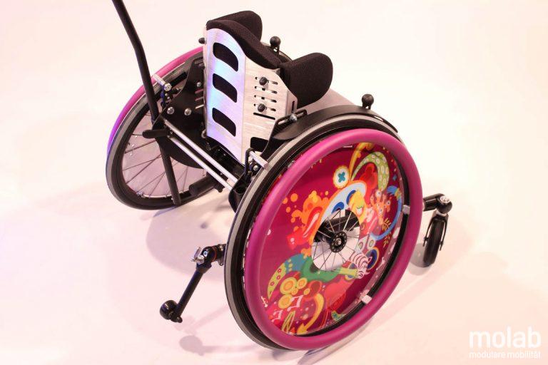 molab Logic Rollstuhl von oben Fotografiert.