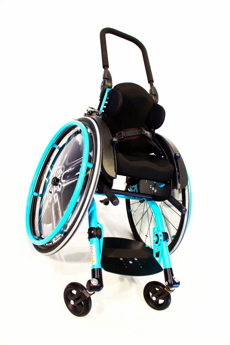 molab LOX Rollstuhl von oben Fotografiert.